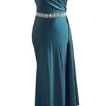 Amelia Coutore Emerald Green Formal/Prom Dress Size 4 one shoulder‎ Green Photo 0