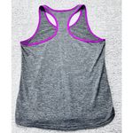 Adidas  Tank Top‎ Womens Activewear Large Climacool Razor Back Athleisure Gray Photo 2