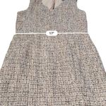 White House | Black Market Multicolor Tweed Sleeveless V Neck Sheath Dress Sz 12 Photo 10