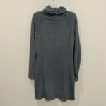 Title Nine  Cowl Neck Dress Multicolor Sz M Tunic Holiday Gidget Long Sleeve Photo 4