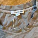 James Perse  Gray Short Sleeve Tee Photo 1