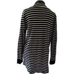 J.Crew Striped Black and White Women's Sweater M Photo 2