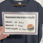 Athleta  Women Gray Short Sleeve T Shirt Top XL Pleated Back Athleisure Photo 1