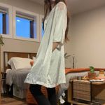 Vintage 90s Alexandra Nicole white sateen bridal robe 🔥 Size M Photo 1