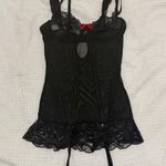 Yandy Elegant Black Lace Lingerie Set Photo 0