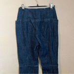 Tibi  Zip Front High Waist Corset Jeans 0 in Blue Photo 4