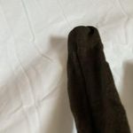 Banana Republic :Olive green/gold accents on shoulders- Scoop neck-Pima cotton-XS Photo 7