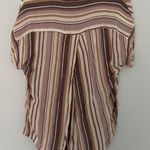 Francesca's Harper Button Up Blouse Top Photo 1