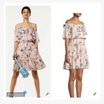 Shoshanna  Lora Floral Off Shoulder Ruffle Dress Blush/Multi Photo 2