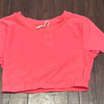 Aerie  Vibrant Pink Crop Top Photo 0