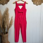 Free People jumpsuit activewear romper stretchy yoga workout XS Photo 2