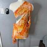 Outcast Miana Mini Dress Calile, M Orange Size M Photo 5