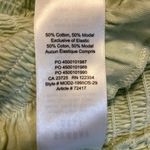 Aritzia Sunday Best Mary Tank Smocked tank top Tender Green Square Neck Small Photo 3