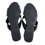 Stuart Weitzman Tortoise Shell Patent Leather Slide Sandals Mules Women's Size 9 Photo 5