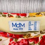 Vintage Md’m floral boho dress with tie tasks sleeves vacation beach size small Pink Photo 3