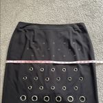 Worthington  Black Pencil Skirt with Silver Embellishments Photo 7
