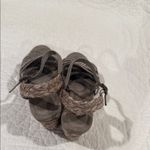 Impo  Brown Wedge Sandals with Ankle Strap Photo 4