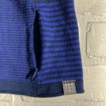 Title Nine Dress Womens Medium Purple Stripe Long Sleeve Knit Turtleneck Outdoor Photo 9