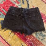 We The Free  Free People Black Shorts Distressed Size 28 Photo 1