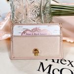 Alexander McQueen Baby Pink Cardholder Photo 0