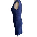 French Connection  Blue Bandage Bodycon Dress Size US 4 Photo 4