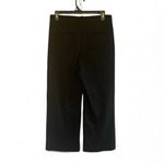 Ann Taylor  Weekend Collection Wide Leg Pant Women S Black Pockets Side Sip Boho Photo 3