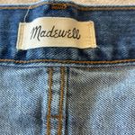 Madewell Shorts Womens 31 The Momjean Medium Wash Denim Cut Offs 3.5" Inseam Photo 4
