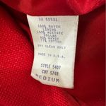 Vintage‎ Saddle Ridge Vintage Western Red Studded Blazer M Black Suede Collar Size M Photo 8