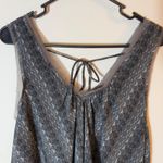Free People ‎ Trapeze Tank Top Lace Trimmed Gray Sleeveless Blouse Medium Photo 1