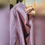 Christopher & Banks  Plum Button-Down Shirt Size:2X Photo 3