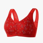 Floral Print Red and Cream Bra Set lot 2 pc Size undefined Photo 2