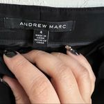 Andrew Marc Black Ponte Knit Skinny Career Pants Photo 4