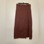 Line and Dot  NWT Women’s Brown Celia Set Skirt and Top Size L Photo 4