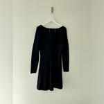 Zimmermann  Luminosity Black Knit Paneled Mini Dress Photo 14