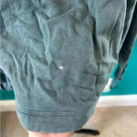 Nike vintage look blue hoodie in size small Photo 2