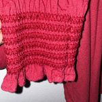 Wilfred by Aritzia Vibrant Red Rust Nessie Blouse in XL Photo 2