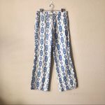 Ecru  ikat rice pant linen blend size 2 Photo 2