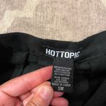 Hot Topic  pleated school girl cosplay mini skirt in black size small Photo 1