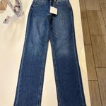 NWT Kancan high rise slim straight jeans size 3/25 Blue Photo 4