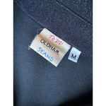 Vintage 90s Todd Oldham Jeans Buttondown Shirt in Black & Silver Size Medium Photo 4