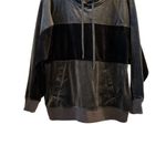 Champion Elite Women's Velour Hoodie Black Colorblock Size L Full Zip Size L Photo 8