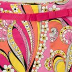 Vintage Bamboo Traders Floral Paisley Print Skirt Sz‎ 8 Cottagecore Hippie Retro Pink Photo 4