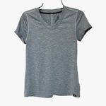 The North Face Shirt Women’s Small Gray Flash Dry Short Sleeve Pullover Photo 0