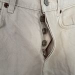 Reformation Cynthia High Rise Long Beige Straight-Leg Jeans Size 25 Photo 3