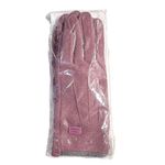 Touchscreen‎ Compatible Winter Thermal Finger Driving Gloves PURPLE Causal OS Photo 2