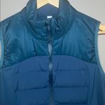 Lululemon Down For It All Vest in Submarine color Size 10 Photo 7