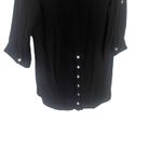 Love Tree  Women's Size Large Light Weight‎ Sheer Button Up Blouse Photo 6