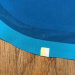 Summersalt Elastic Swim Skirt Blue With Teal Trim Size Med Zippered Pockets Photo 5