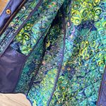 Lilly Pulitzer  ladies blue‎ purple vest with flowered lining, small Photo 4