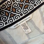 Diane Von Furstenberg  Societes One Shoulder Silk Knee Length Dress - size 2 Photo 5